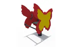 Качалка детские на пружине «Бабочка»1